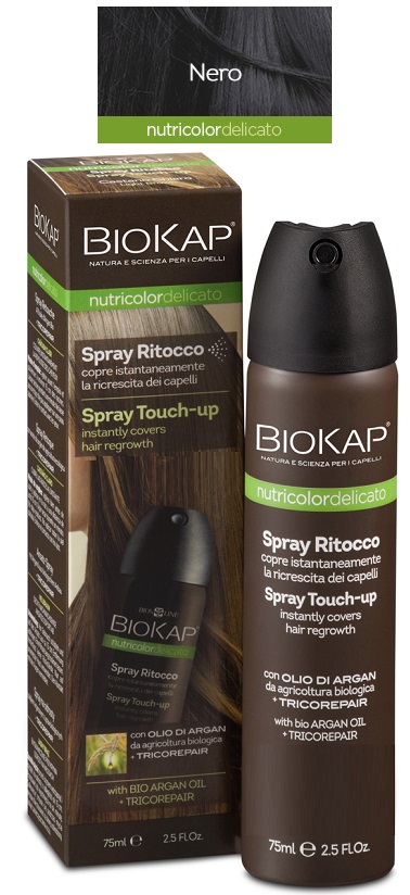 BIOS LINE BIOKAP NUTRICDEL SPRAY RITOCCO NERO 75 ML - FarmaLucia