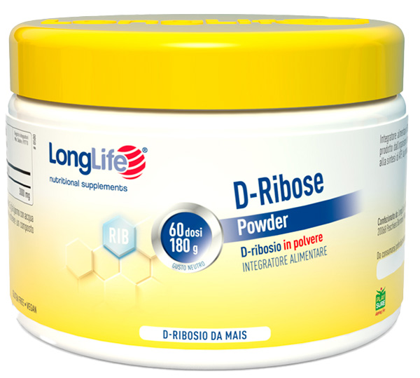 LONGLIFE D-RIBOSE POWDER 180 G - FarmaLucia