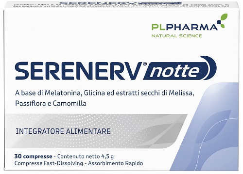 SERENERV NOTTE 30 COMPRESSE - FarmaLucia