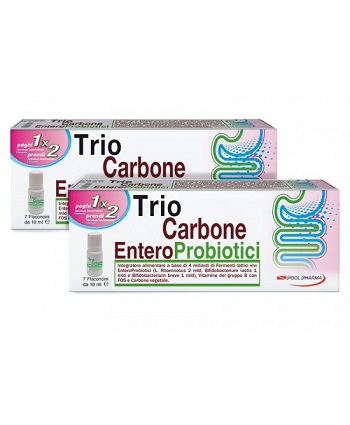 TRIOCARBONE ENTEROPROBIOTICI 7 FLACONCINI X 10 ML - FarmaLucia