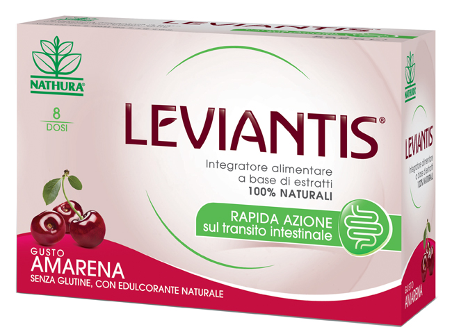LEVIANTIS SENZA GLUTINE GUSTO AMARENA 8 DOSI / 16 BUSTE - FarmaLucia
