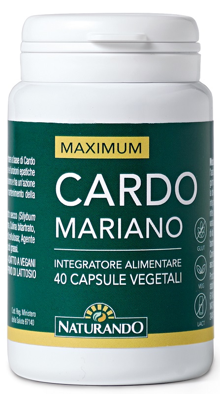 MAXIMUM CARDO MARIANO 40 CAPSULE - FarmaLucia