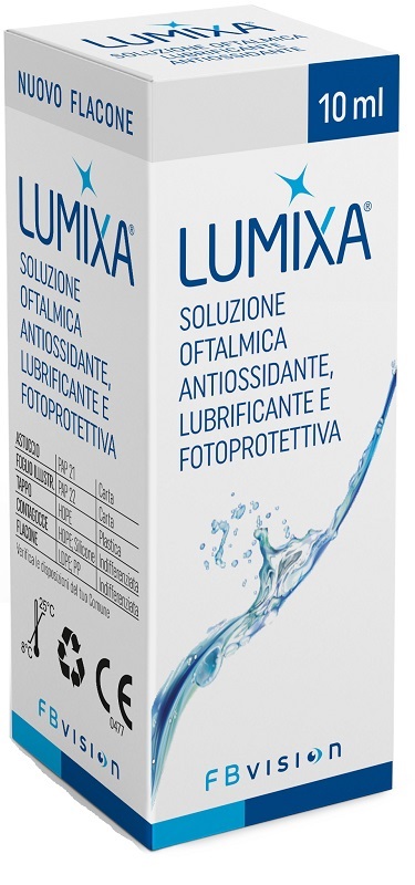 LUMIXA SOLUZIONE OFTALMICA LUBRIFICANTE ANTIOSSIDANTE 10 ML - FarmaLucia