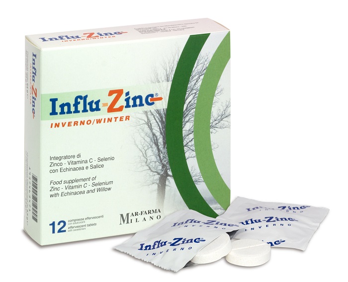 INFLUZINC INVERNO 12 COMPRESSE EFFERVESCENTI - FarmaLucia