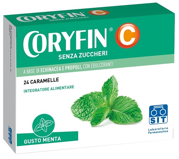 CORYFIN C SENZA ZUCCHERO MENTOLO 48 G - FarmaLucia