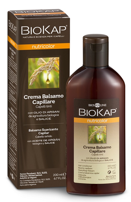 BIOKAP NUTRICOLOR CREMA BALSAMO CAPILLARE 200 ML - FarmaLucia