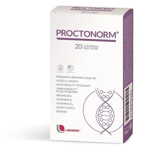 PROCTONORM 20 COMPRESSE - FarmaLucia