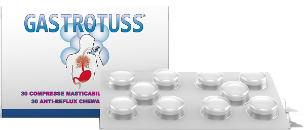 GASTROTUSS ANTIREFLUSSO 30 COMPRESSE MASTICABILI - FarmaLucia