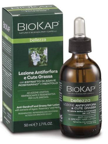 BIOKAP BELLEZZA LOZIONE ANTIFORFORA E CUTE GRASSA 50 ML BIOSLINE - FarmaLucia