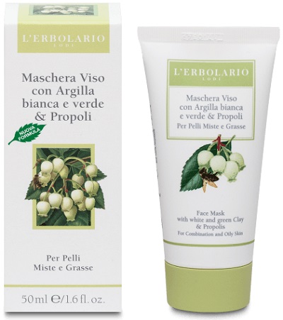 MASCHERA VISO ARGILLA E PROPOLI 50 ML - FarmaLucia