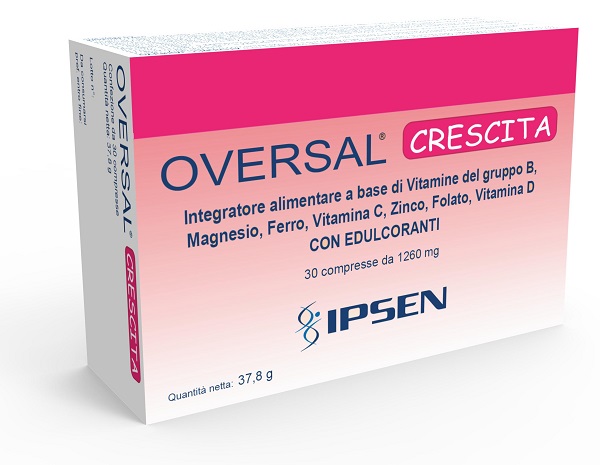 OVERSAL CRESCITA 30 COMPRESSE - FarmaLucia