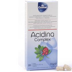 ACIDINA COMPLEX 20 TAVOLETTE - FarmaLucia