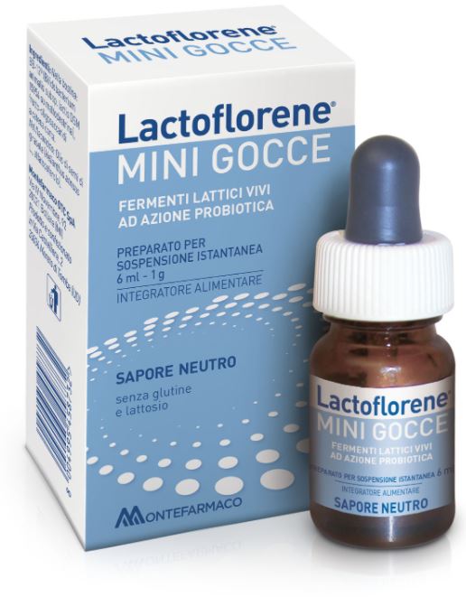 LACTOFLORENE MINI GOCCE 6 ML + BUSTINA DA 1 G - FarmaLucia