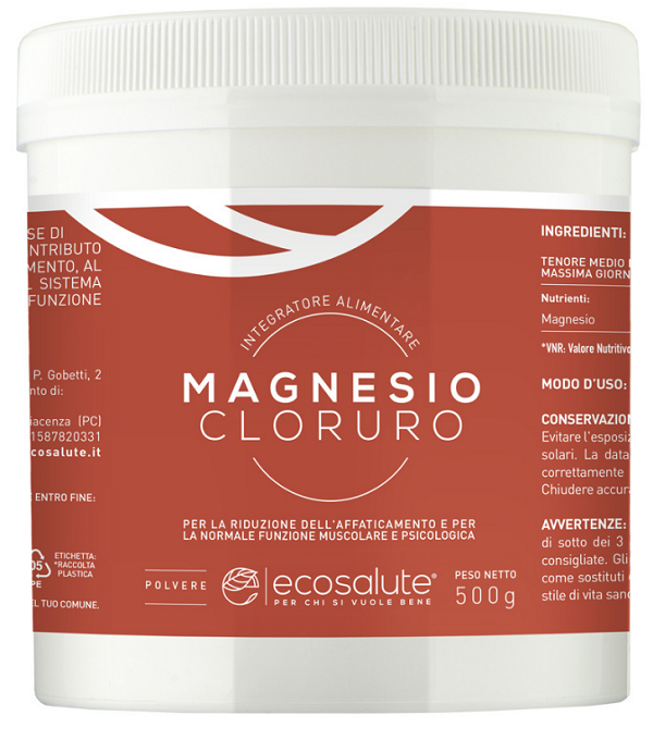 MAGNESIO CLORURO POLVERE 500 G - FarmaLucia