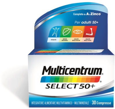 MULTICENTRUM SELECT 50+ 30 COMPRESSE - FarmaLucia