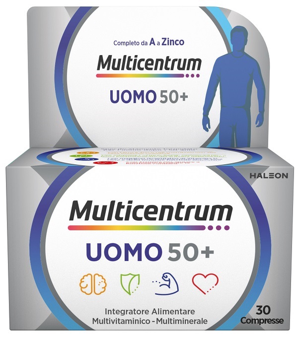 MULTICENTRUM UOMO 50+ 30 COMPRESSE - FarmaLucia