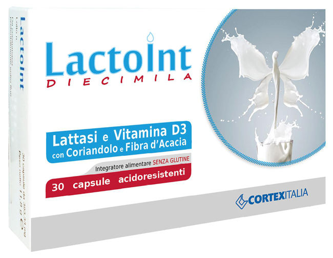 LACTOINT DIECIMILA 30 CAPSULE ACIDORESISTENTI SENZA GLUTINE - FarmaLucia