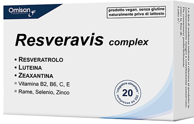 RESVERAVIS 20 CAPSULE - FarmaLucia