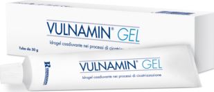 VULNAMIN MEDICAZIONE INTERATTIVA IN GEL A BASE DI AMINOACIDICOSTITUTIVI DEL COLLAGENE E SODIO JALURONATO TUBO 50 G - FarmaLucia