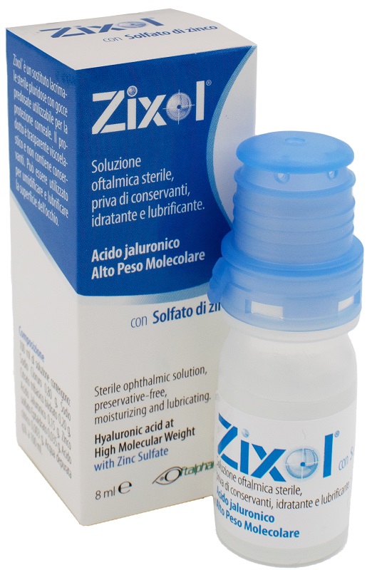 SOLUZIONE OFTALMICA ZIXOL PLURIDOSE 8 ML - FarmaLucia