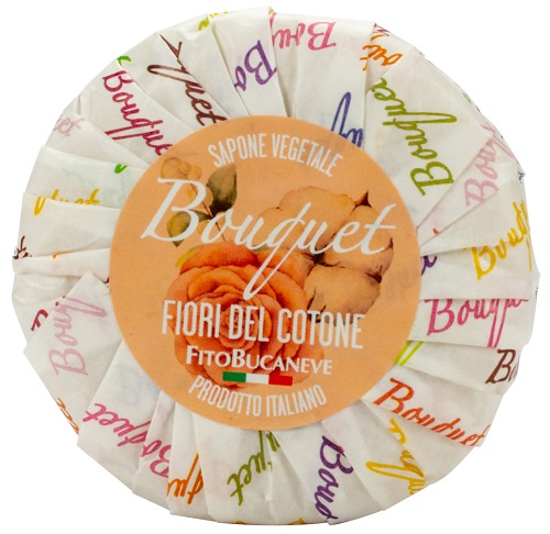 BOUQUET SAPONE VEGETALE FIORI DEL COTONE 100 G - FarmaLucia