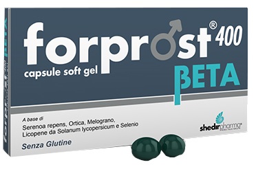 FORPROST 400 BETA 15 CAPSULE SOFT GEL - FarmaLucia