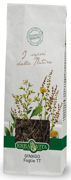 GINKGO BILOBA TAGLIO TISANA FOGLIE 100 G - FarmaLucia