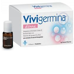 VIVIGERMINA DONNA 10 FLACONCINI 10 ML - FarmaLucia