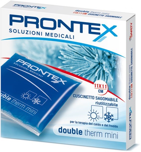 PRONTEX CUSCINETTO IN GEL RIUTILIZZABILE DOUBLE THERM 11X11CM - FarmaLucia