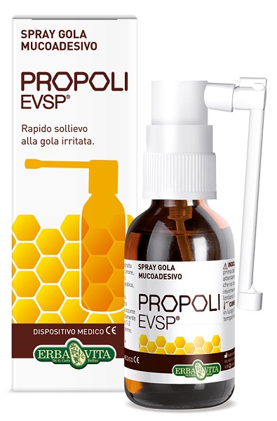 PROPOLI EVSP SPRAY GOLA MUCOADESIVO SENZA ALCOL 20ML - FarmaLucia