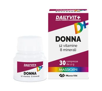 MASSIGEN DONNA MULTIVITAMINICO E MULTIMINERALE 30 COMPRESSE RIVESTITE - FarmaLucia