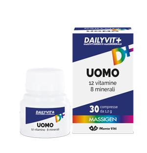 MASSIGEN UOMO MULTIVITAMINICO E MULTIMINERALE 30 COMPRESSE RIVESTITE - FarmaLucia