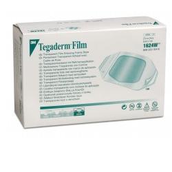 MEDICAZIONE TRASPARENTE STERILE SEMIPERMEABILE IN POLIURETANO TEGADERM FILM CM10X12 5 PEZZI - FarmaLucia