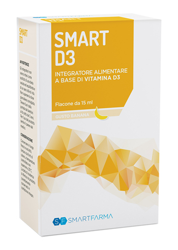 SMART D3 GOCCE 15 ML GUSTO BANANA - FarmaLucia