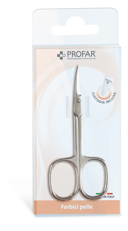 PROFAR FORBICINE PELLI PUNTA CURVA - FarmaLucia
