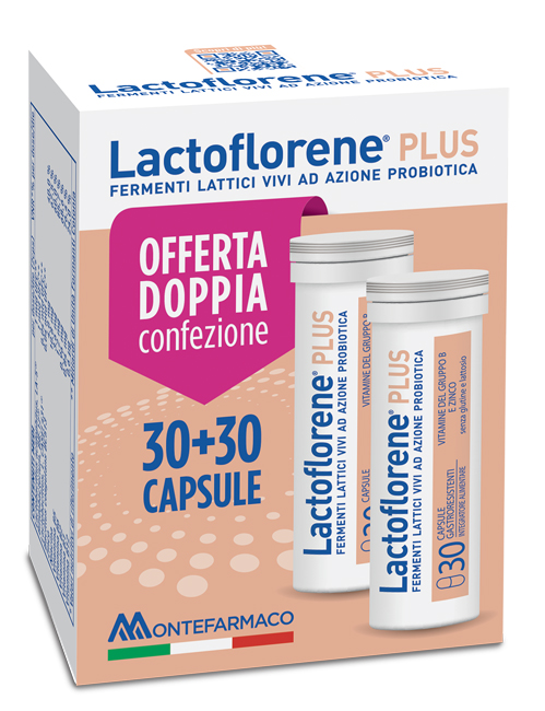 LACTOFLORENE PLUS BIPACK 30 CAPSULE 26,40 G - FarmaLucia