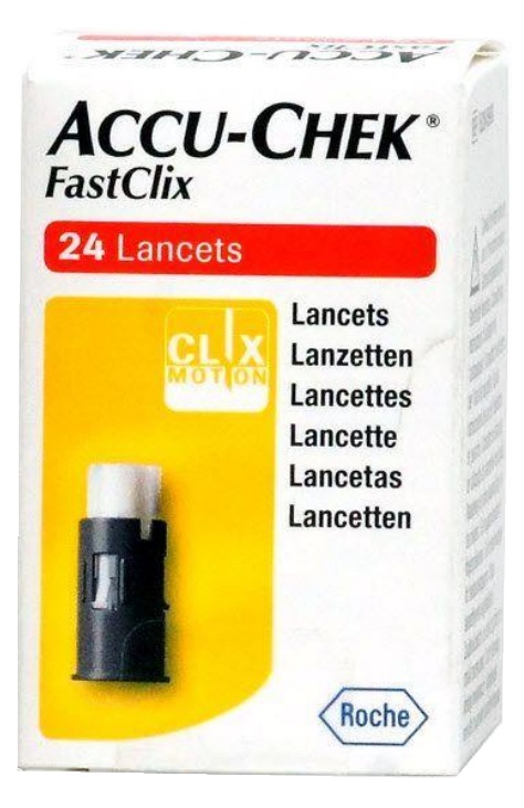LANCETTE PUNGIDITO ACCU-CHEK FASTCLIX 24 PEZZI - FarmaLucia