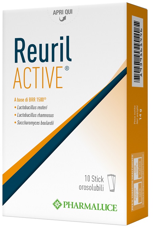 REURIL ACTIVE 10 STICK - FarmaLucia
