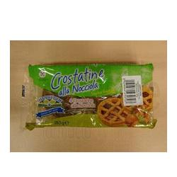 HAPPY FARM CROSTATA ALLA NOCCIOLA SENZA GLUTINE 180 G - FarmaLucia
