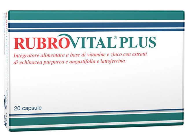 RUBROVITAL PLUS 20 CAPSULE - FarmaLucia