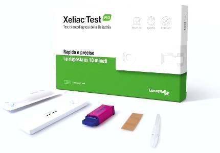 XELIAC TEST PRO DETERMINAZIONE ANTICORPI IGA E IGG ASSOCIATI ALLA MALATTIA CELIACA 1 PEZZO - FarmaLucia