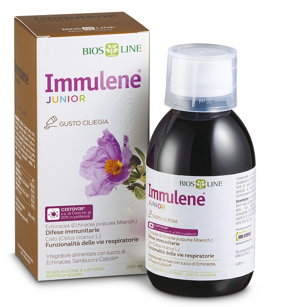 BIOSLINE IMMULENE JUNIOR 200 ML - FarmaLucia