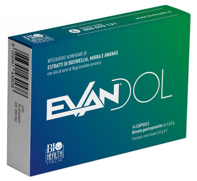 EVANDOL 14 CAPSULE - FarmaLucia