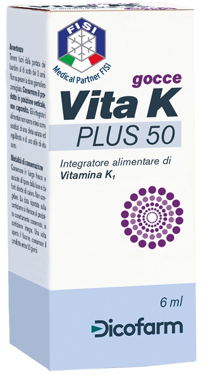 VITA K PLUS 50 GOCCE 6 ML - FarmaLucia