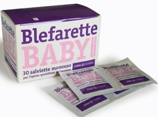BLEFARETTE BABY SALVIETTINE OCULARI MEDICATE MONOUSO 30 PEZZI - FarmaLucia