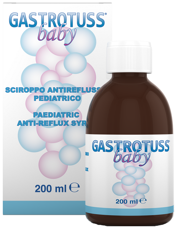 BABY SCIROPPO ANTIREFLUSSO GASTROTUSS 200 ML - FarmaLucia