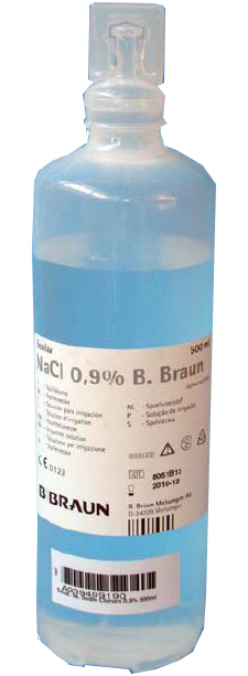 SOLUZIONE FISIOLOGICA 0,9% SODIO CLORURO 500 ML NON INIETTABILE - FarmaLucia
