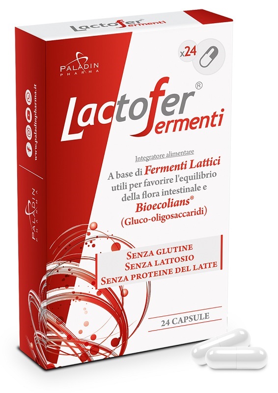 LACTOFER FERMENTI 24 CAPSULE - FarmaLucia