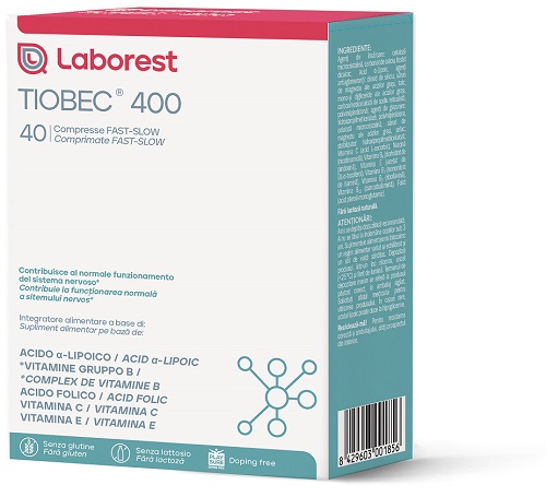 TIOBEC 400 40 COMPRESSE FAST-SLOW DA 1,28 G - FarmaLucia