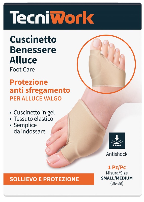 BENESSERE ALLUCE CUSCINETTO SMALL/MEDIUM 1 PEZZO - FarmaLucia